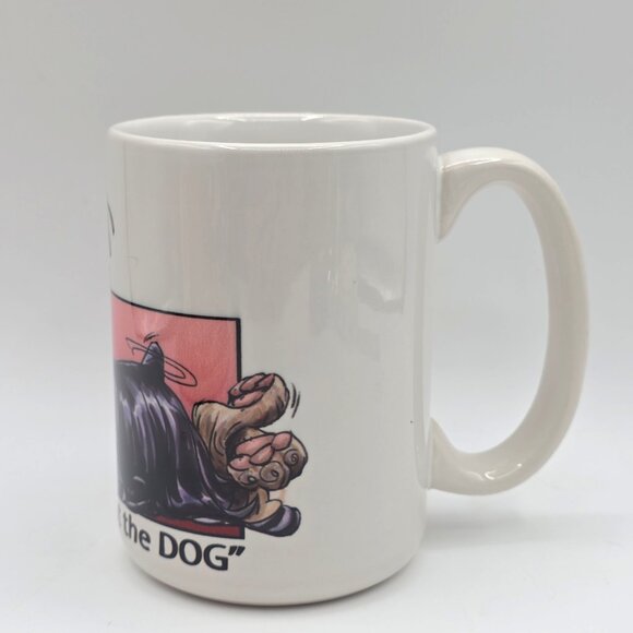 Yorkshire Terrier It's all about the DOG Sarcastic Funny Cartoon Drawn Cup Gift - Picture 4 of 9